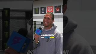 Brian Ortega Explains Why He Loves Justin Gaethje [upl. by Ellehcar]