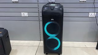 Bpl Party Speaker Bps301 Review  100watt Output bpl bpl301 [upl. by Eidassac]