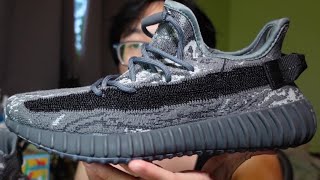 Yeezy 350v2 MX Rock From DHGate  Review  On Foot [upl. by Fielding]