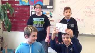 Grade 7 Students Recite Alphabet Aerobics by Blackalicious  Alliteration [upl. by Ydna]