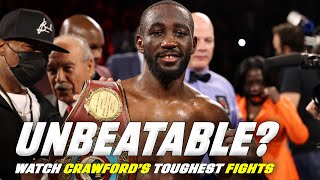 WATCH Terence Crawfords TOUGHEST FIGHTS SO FAR ahead of Spence superfight [upl. by Adeys]