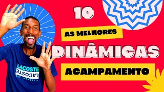 10 Dinâmicas Para Acampamentos  Brincadeiras Divertidas [upl. by Michaeline]