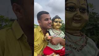 Menu Hoya Pyar Baliye Pehli Pehli Baar Baliye vrindavan laddugopal shortsvideo viralvideo viral [upl. by Ahsienad]