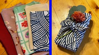 How To Wrap Using A Furoshiki [upl. by Krid541]