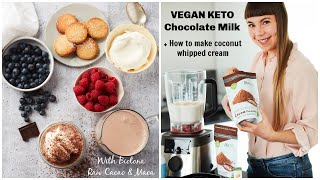 Keto Chocolademelk met Vegan Slagroom [upl. by Geminius]