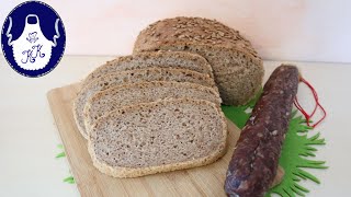 Weizenvollkornbrot  Sauerteigbrot Nr 4  Brot selber backen gesund und lecker [upl. by Walcoff]