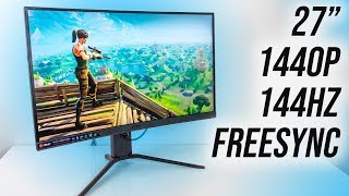 MSI Optix MAG271CQR Gaming Monitor Review [upl. by Esirahc]