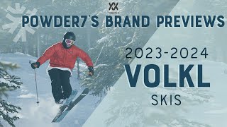 20232024 Volkl Skis Preview  Powder7 [upl. by Aihsas]