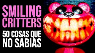 POPPY PLAYTIME CHAPTER 3 50 Cosas que NO SABÍAS de los SMILING CRITTERS  Curiosidades [upl. by Hausmann]