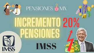 INCREMENTO a las pensiónes IMSS en 2024 [upl. by Solis]