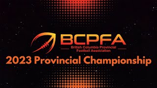 2023 BCPFA Provincials 🏈 Peewee 9man Nanaimo Seahawks v Vernon Magnum Nov 25 2023 [upl. by Aguste769]