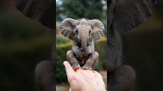 CUTE BABY ELEPHANT  elephant babyelephants cutelephant elephants elephantfact factbaby [upl. by Nroht]