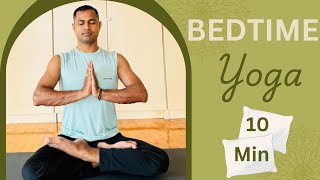 Bedtime Yoga For Deep Sleep Release Muscles Calm Mind Relaxation [upl. by Oni254]