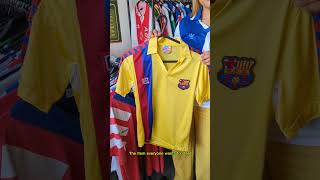 MY COLLECTION OF 300 FOOTBALL SHIRTS footballshirts [upl. by Amri690]