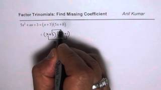 Method to Find Missing Terms From Factored Trinomials [upl. by Davy]