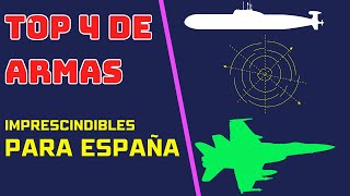 LAS 4 ARMAS QUE HARIAN INVENCIBLE A ESPAÑA [upl. by Eissirc]