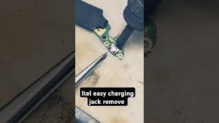 Itel all model charging jack remove shorts [upl. by Nyrol]