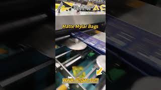 Digital Mylar Bag Special Shapes Bags  Recent Bags Making Record  wwwrinpaccom [upl. by Eyatnod]