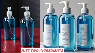 Making luxurious creamy and foamy liquid soap with 2 ingredients to increase profits in the business [upl. by Fern]