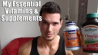 My Vitamins amp Supplements Omega Creatine CLA and [upl. by Rudolph]