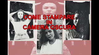 COME STAMPARE UN NEGATIVO IN CAMERA OSCURA CON DURST M301  TUTORIAL FOTOGRAFIA ANALOGICA [upl. by Adnuahsor655]