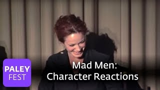 Mad Men  Reaction To The Characters Paley Center [upl. by Lynnett]