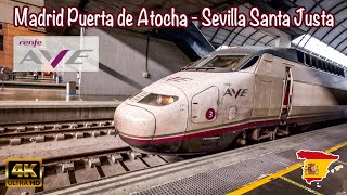 Another highspeed train ride in Spain  Madrid to Sevilla  trip report [upl. by Hniv554]