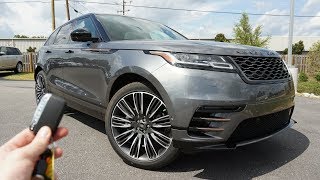 2018 Range Rover Velar First Edition Start Up Exhaust Test Drive and Review [upl. by Webber]