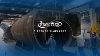 Firetube Boiler From Start to Finish timelapse [upl. by Euqinorev]