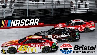 2024 NASCAR Cup Series iRacing Bristol Night Race LIVE [upl. by Asik]