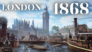 1868 London City Tour  Assassins Creed Syndicate [upl. by Boynton]