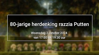 Razziaherdenking 2024 [upl. by Ahsuas]