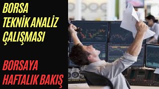 BORSA TEKNİK ANALİZ ÇALIŞMASIBORSAYA HAFTALIK BAKIŞ 30 EYLÜL haftası borsa dolar altın viop [upl. by Deena407]