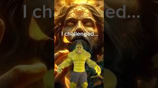 Hulk Challenged God in Church Did He Answer shorts hulk marvel figgy [upl. by Gala]