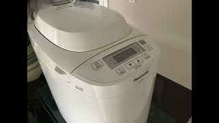 Panasonic Breadmaker White Bread Recipe keep it simple [upl. by Airres]