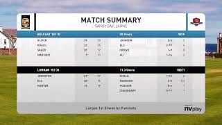 T20 Semi Finals Day Hosted at Sandy Bay Larne Lurgan vs Belfast Donacloney Mill vs Templepatrick [upl. by Rodrique514]