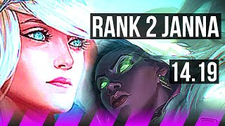 JANNA amp Kalista vs SENNA amp Jinx SUP  Rank 2 Janna 68 winrate 2211  EUW Master  1419 [upl. by Nonrev]