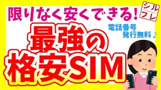 【持ってて損なし！最強の格安SIM】電話番号『無料』でGETデュアルSIMにも超オススメ！【aupovo20】 [upl. by Gile]