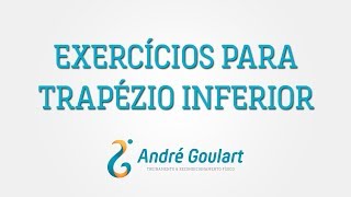 Exercícios para a porção inferior do trapézio [upl. by Aaron]