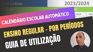 Aprenda a configuração do calendário escolar para o ensino regular e por período [upl. by Kobe630]