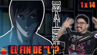 EL DESTINO DE quotLquot ESTÁ SELLADO  Reaccionando por primera vez a Death Note  1x14 [upl. by Lyontine]