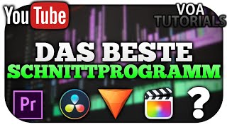 Was ist das BESTE Schnittprogramm für YouTuber 2020  VoaTutorials [upl. by Calie]