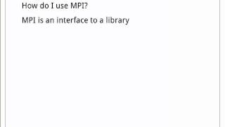 HighPerformance Computing  Episode 1  Introducing MPI [upl. by Oinoitna848]