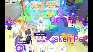 Adopt Me Update Watch How Much Robux I Spent To Get A Legendary Kraken Pet Making Big Wishes [upl. by Brower33]