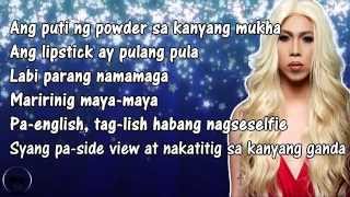 WAG KANG PABEBE  VICE GANDA  LYRICS ON VIDEO [upl. by Mesics143]