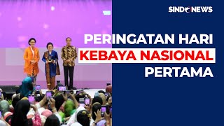 Presiden dan Ibu Negara Hadiri Peringatan Hari Kebaya Nasional 2024 di GBK  Sindo Siang 2507 [upl. by Enomahs]