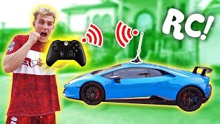 I MADE MY LAMBORGHINI REMOTE CONTROLLED INSANE [upl. by Gilchrist578]