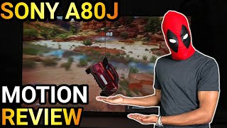 Sony A80J Bravia XR Motion Review [upl. by Nedgo]