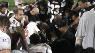 Charleroi vs Monessen 2011 ALUMNI GAME 4TH QTR [upl. by Nahtanha]