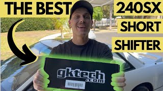 GKTECH SHORT SHIFTER FOR S13S14  240SX RESTORATION  PART 6 [upl. by Dwane]